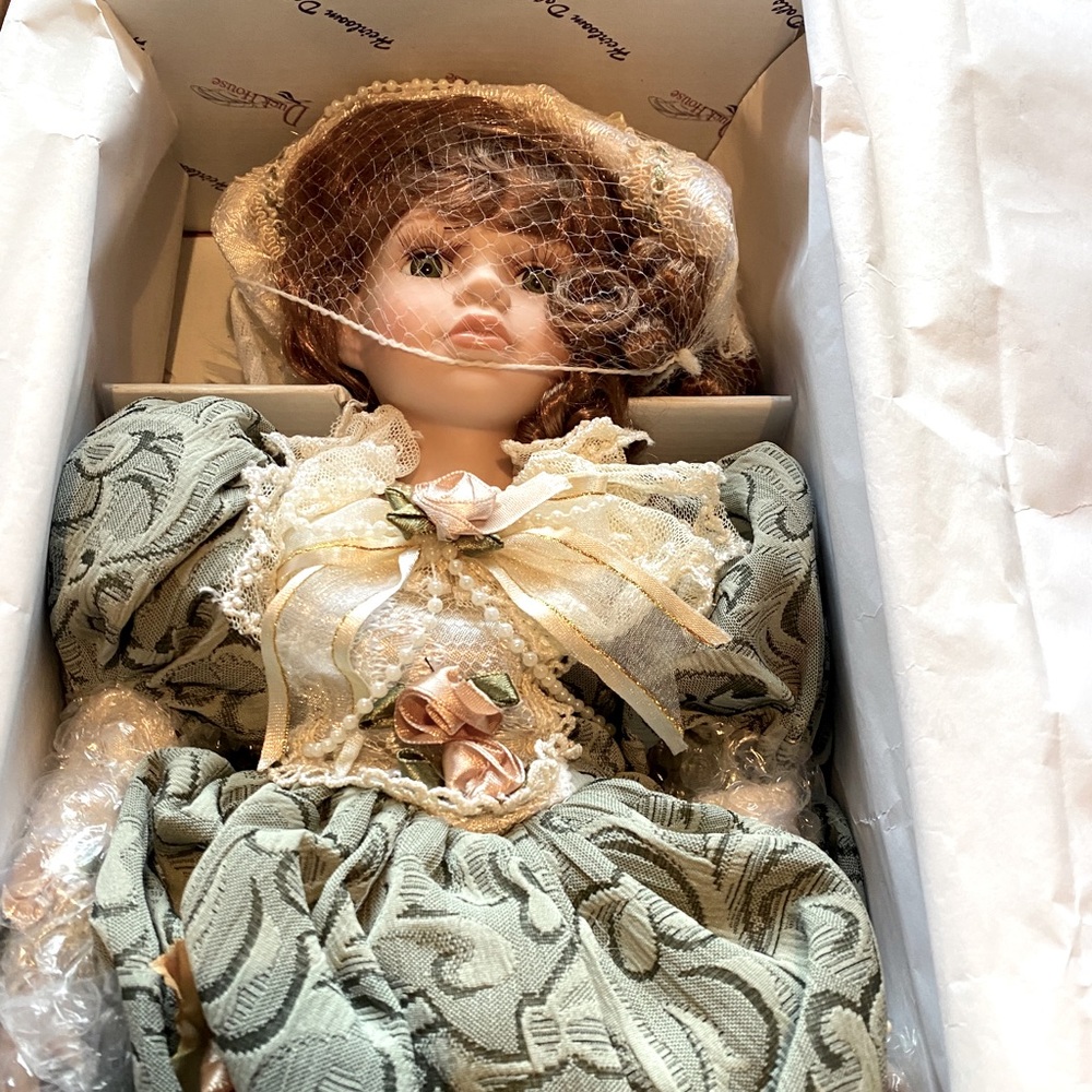 DuckHouse Porcelain Heirloom Doll